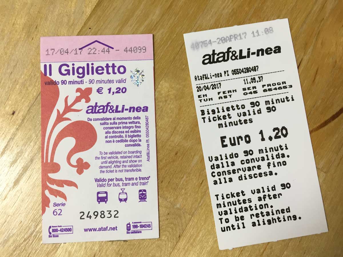 Firenze Bus Ticket